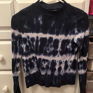 American Eagle high neck sweater tye dye